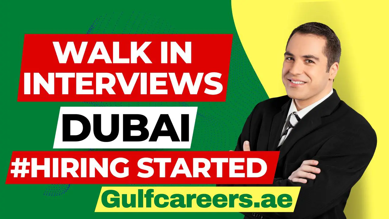 Walk in interview in Dubai Relationship Officers