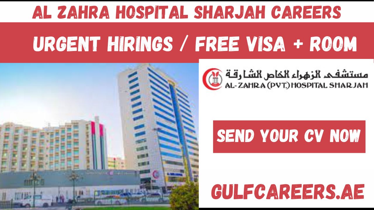Al Zahra hospital Sharjah Careers