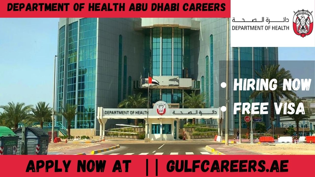 Department Of Health Abu Dhabi Careers 
