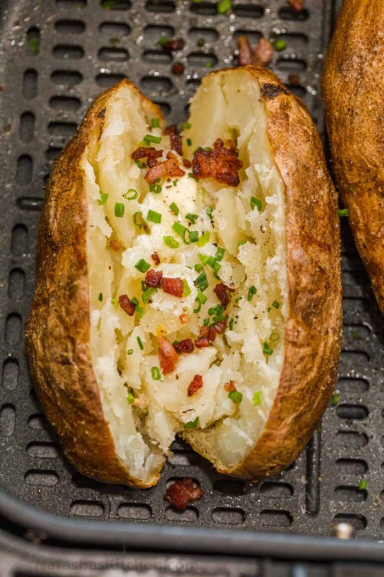 Air Fryer Baked Potatoes » Today's Recipe