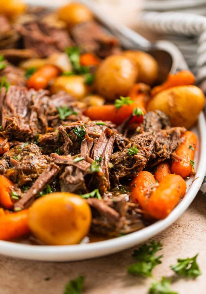 Crockpot Chuck Roast With Vegetables » Today's Recipe